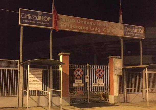 calcio varese franco ossola chiuso