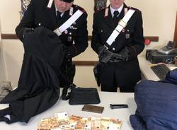 carabinieri castellanza rapina pistola soldi