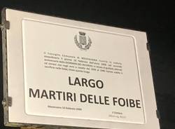 \"Largo Martiri delle Foibe\"