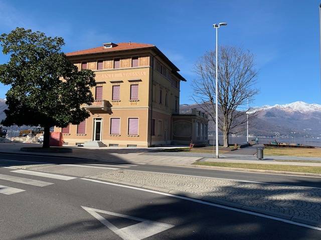 Palazzo Verbania ieri e oggi