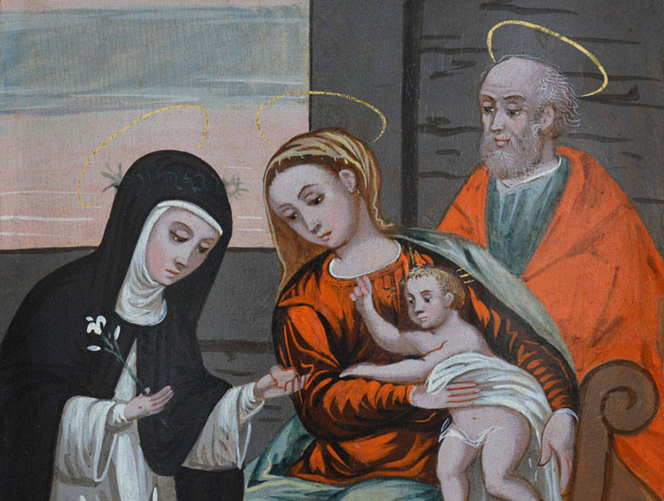 Castiglione Olona - Restauro quadro Sacra Famiglia
