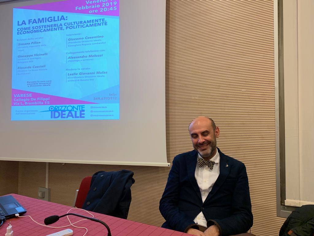 Convegno con il senatore Pillon all'Istituto De Filippi