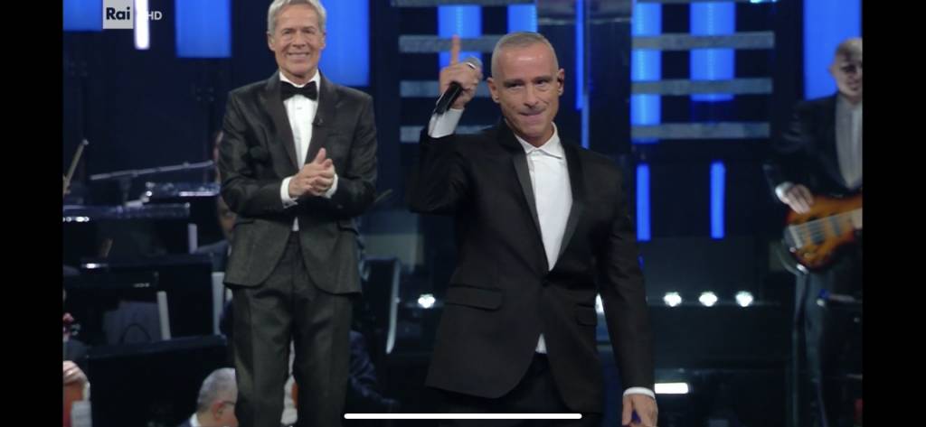 Eros Ramazzotti a Sanremo 2019