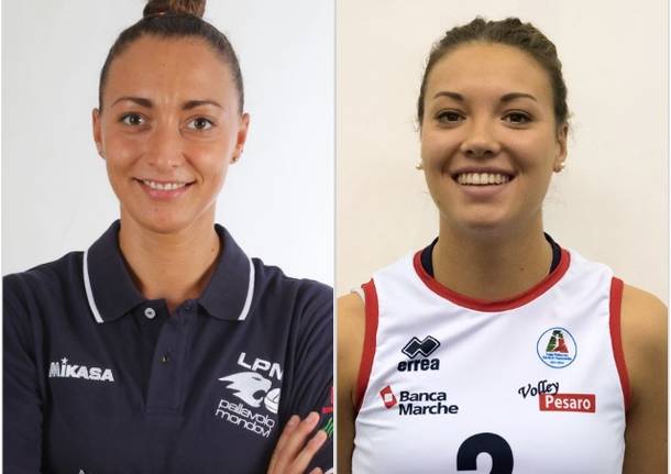 federica biganzoli martina bordignon pallavolo