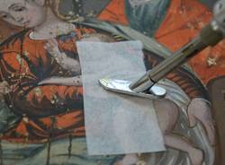 Il restauro della Sacra Famiglia