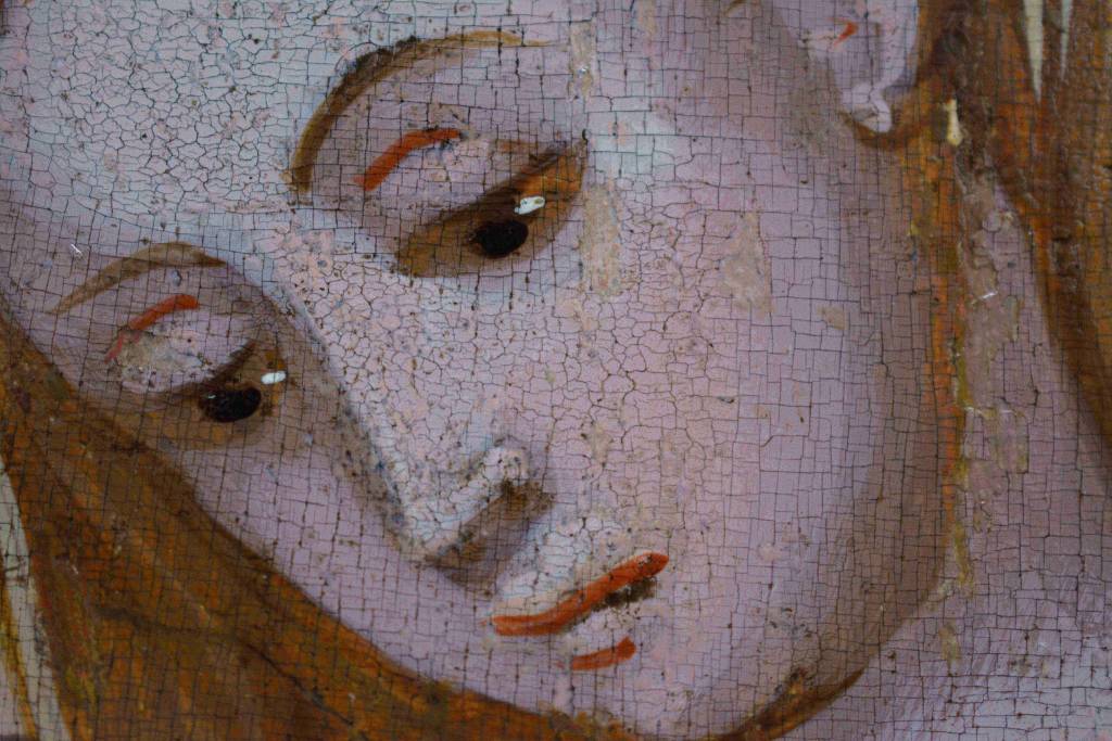 Il restauro della Sacra Famiglia