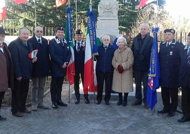 Inaugurata la colonna Risorgimentale