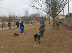 Inaugurata nuova area cani di Samarate