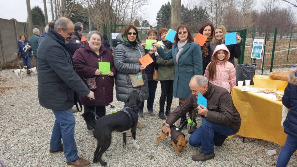 Inaugurata nuova area cani di Samarate