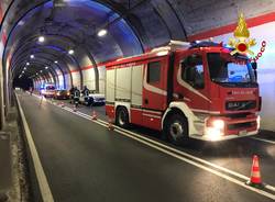 Incidente in galleria a Colmegna