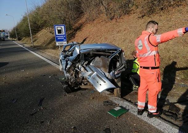 Incidente sulla 336, venerdì 15 febbraio