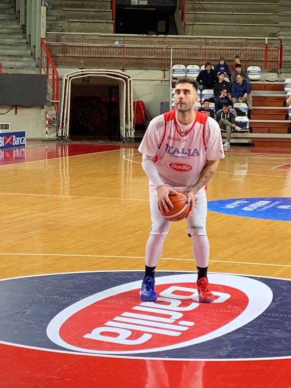 La Nazionale di basket si allena a Masnago