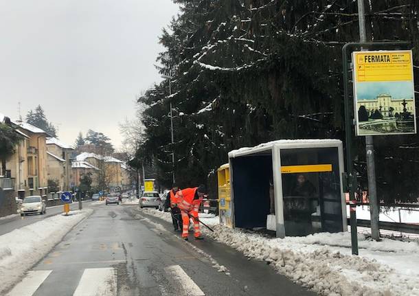 La neve del 1° febbraio