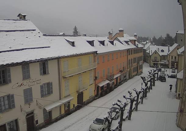 La neve in montagna 