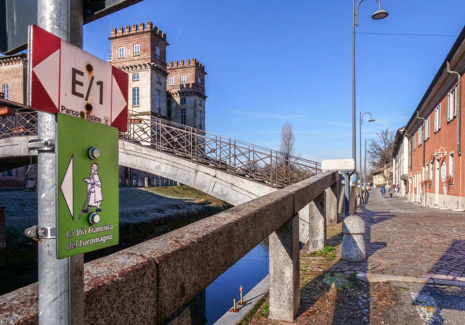 La via Francisca da Lavena Ponte Tresa a Pavia