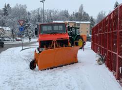 Le strade di Varese - neve del primo febbraio