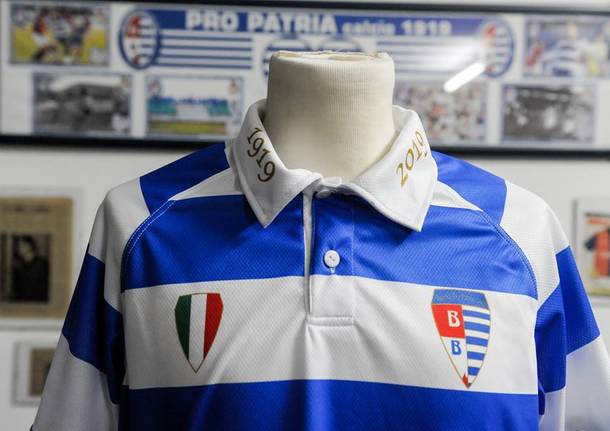 maglia centenario pro patria