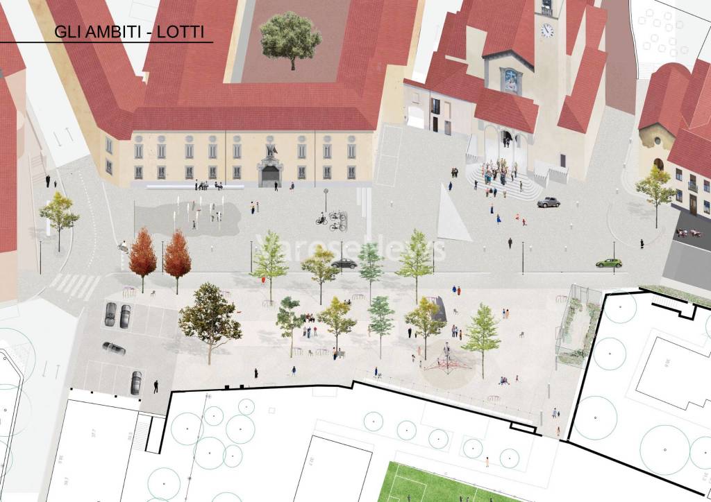 nuova piazza albizzate