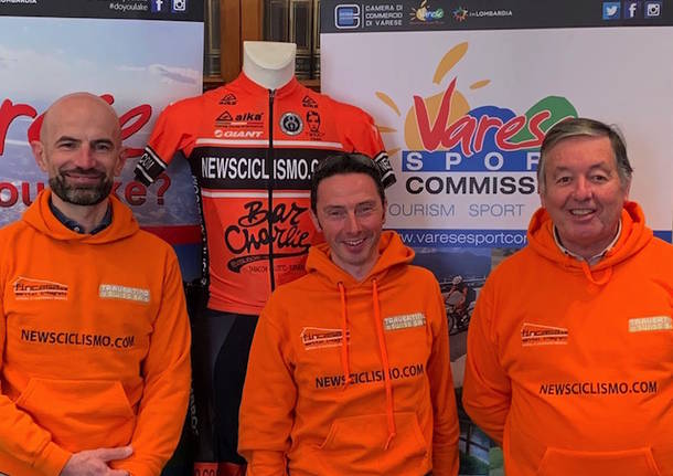 presentazione 100 km varese ciclismo 2019