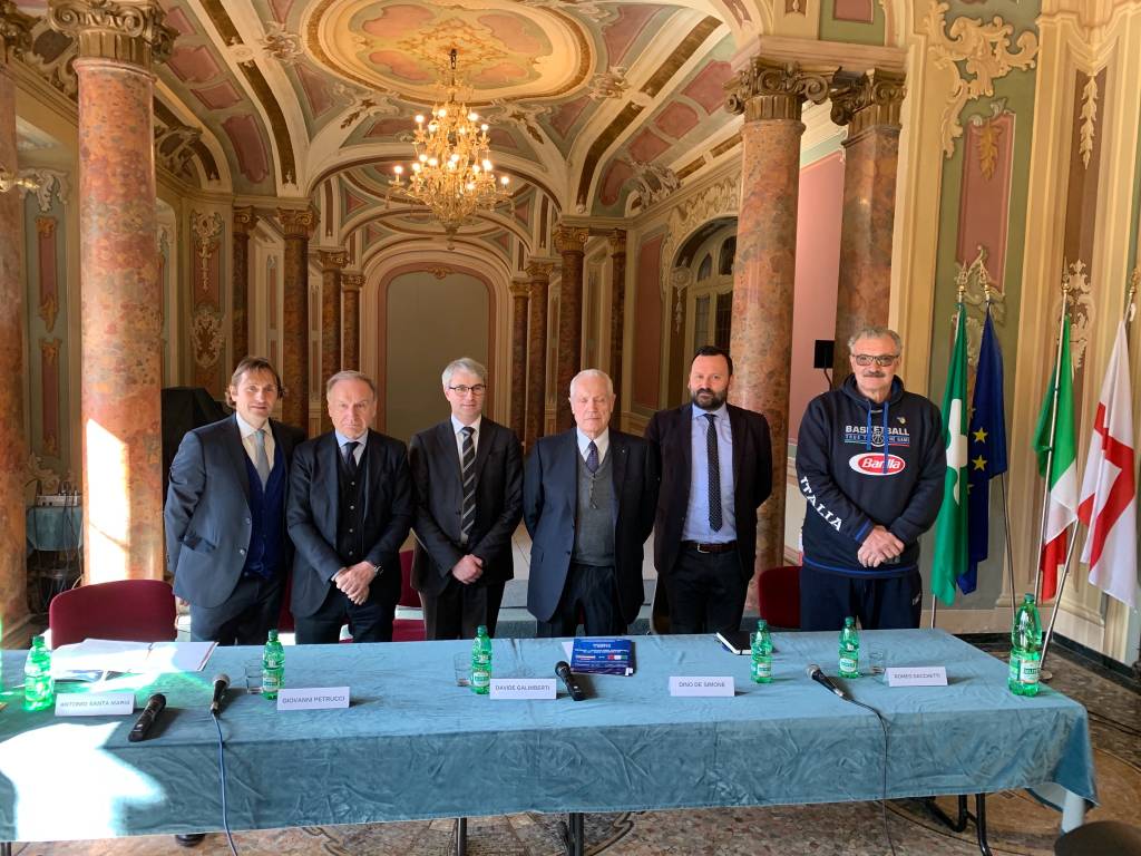 Presentazione basket italia ungheria 2019