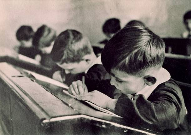 scuola foto d'epoca