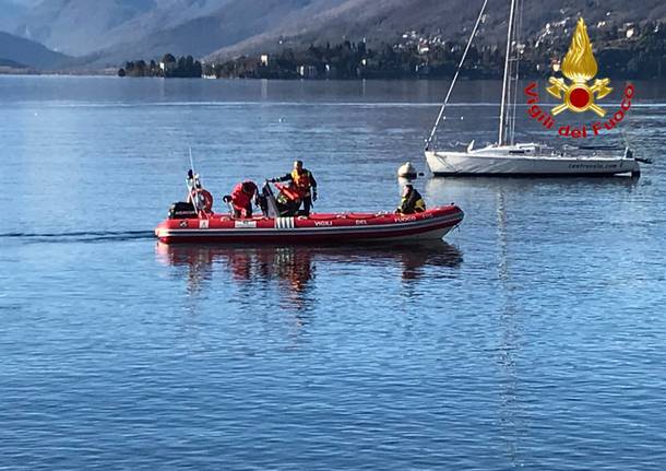 Uomo scomparso nel Lago Maggiore