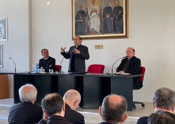 Venegono Inferiore - Monsignor Delpini al Seminario