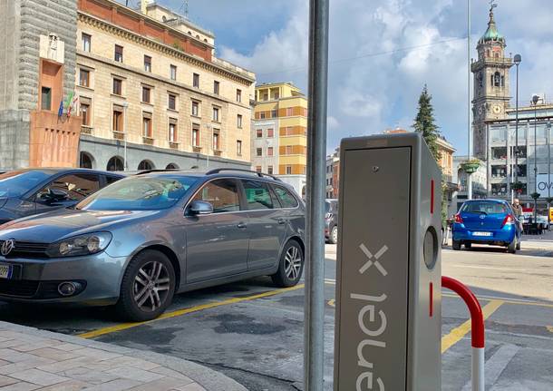 Arrivano le colonnine per le auto elettriche