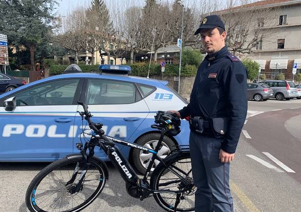 Biciclette per la polizia di Stato