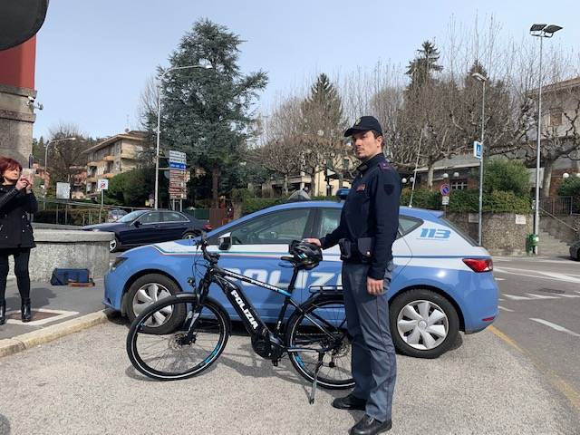 Biciclette per la polizia di Stato