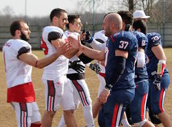 blue storms skorpions football americano