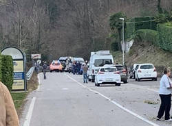 Brusimpiano - Incidente mortale sulla Sp61