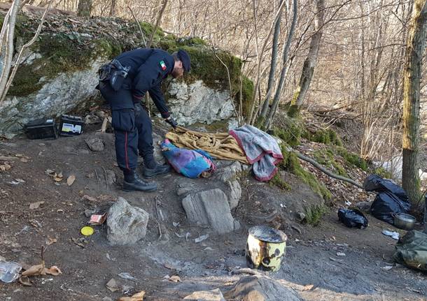 Il blitz nei boschi della droga, Nasca e Biviglione