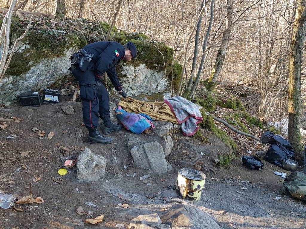 Il blitz nei boschi della droga, Nasca e Biviglione