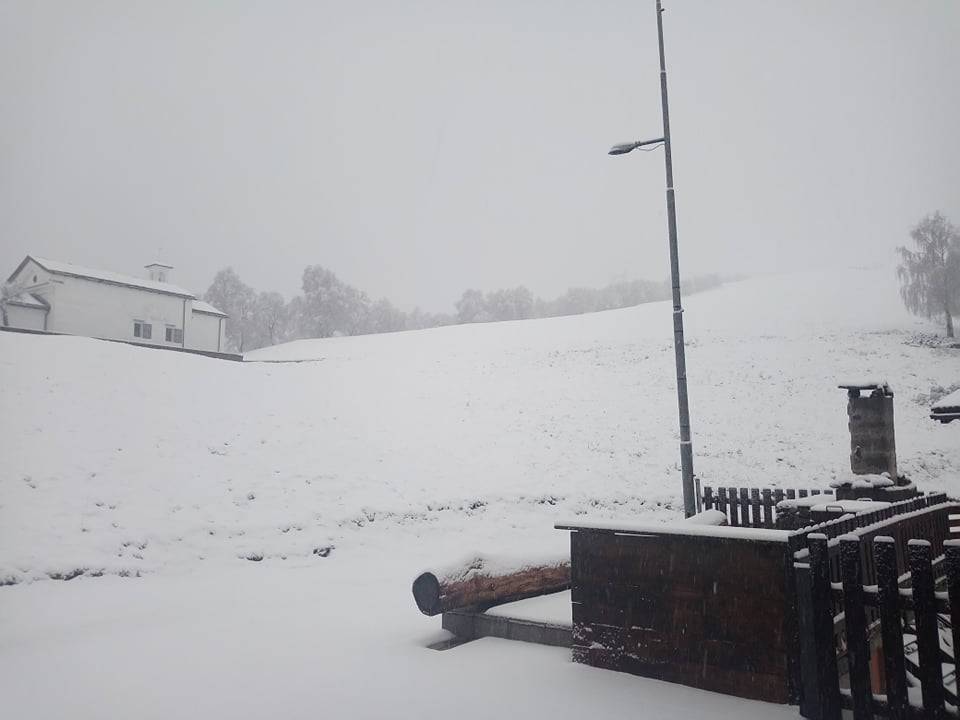Neve di marzo in Forcora