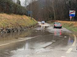 Allagata la provinciale della Rasa