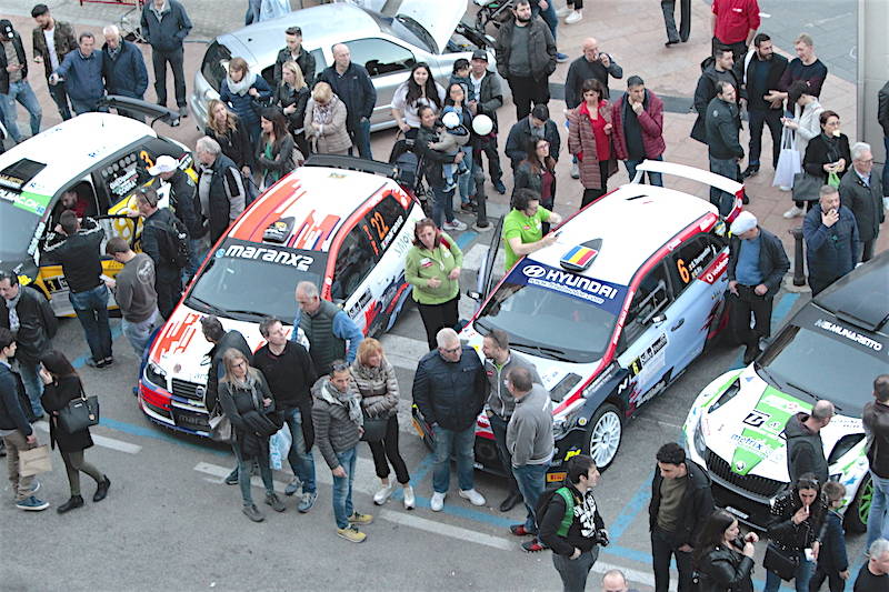 La partenza del 28° Rally dei Laghi
