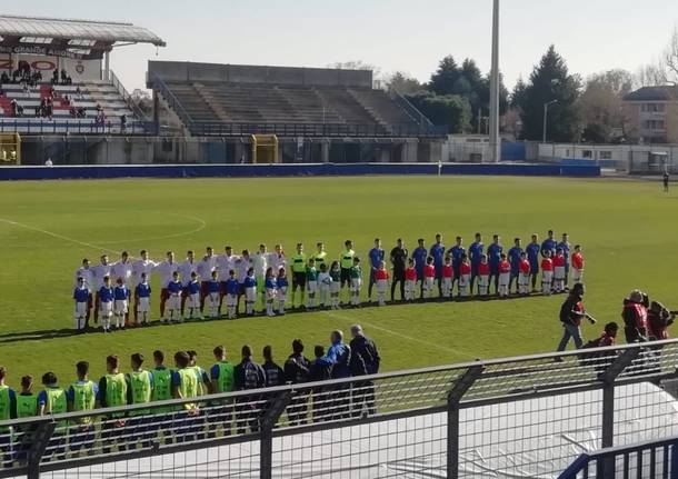 Under 20 a Busto Arsizio. Italia - Rep. Ceca