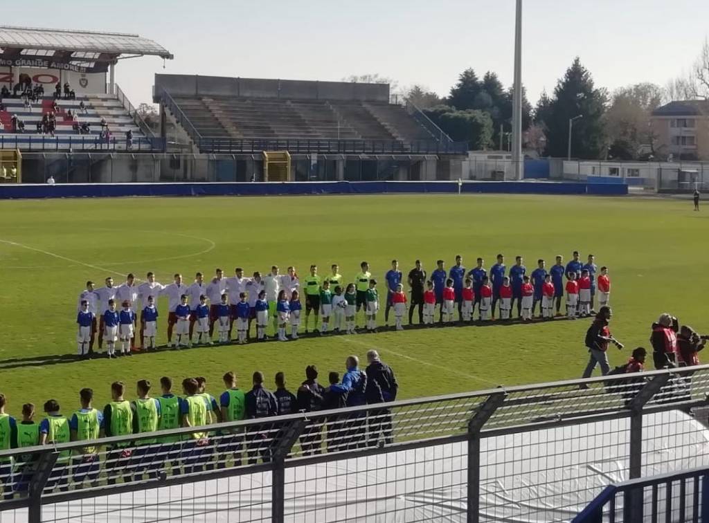 Under 20 a Busto Arsizio. Italia - Rep. Ceca