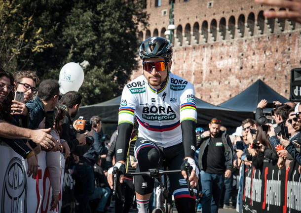La partenza della Milano – Sanremo
