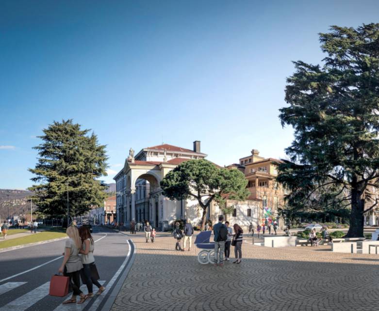 Luino, ecco i disegni del nuovo centro storico