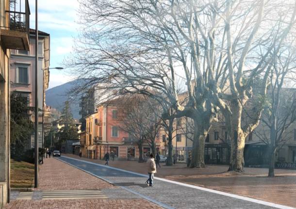 Luino città del mercato, ecco il progetto