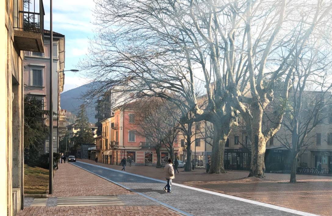 Luino, ecco i disegni del nuovo centro storico