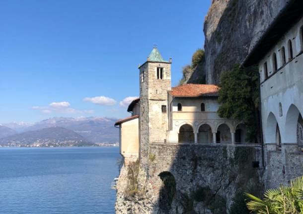 Eremo di Santa Caterina del Sasso, i frati