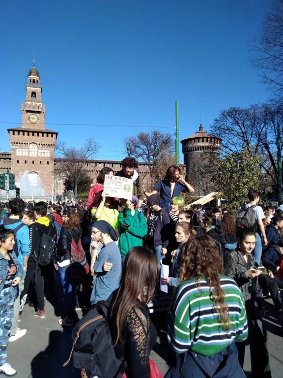 Friday for future, la manifestazione di Milano