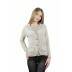 giacca punto fantasia beige fronte 2