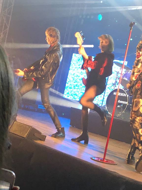 I Maneskin a Fontaneto 
