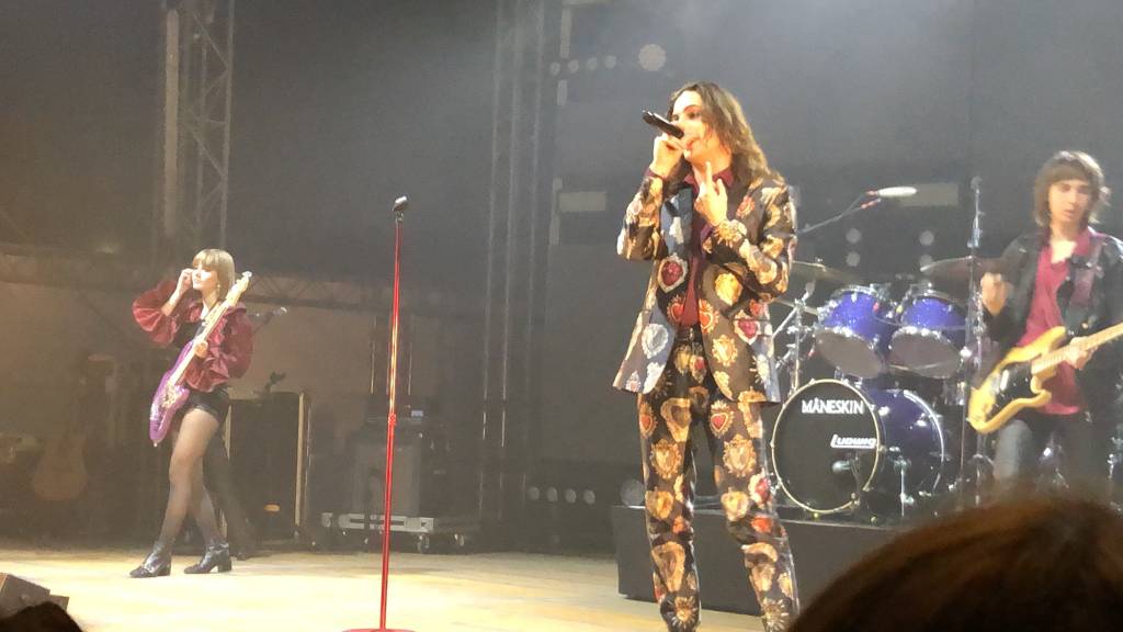 I Maneskin a Fontaneto 