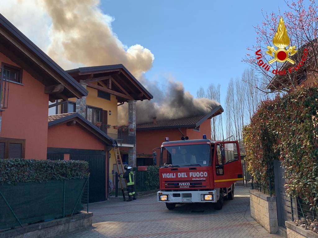 incendio a ispra
