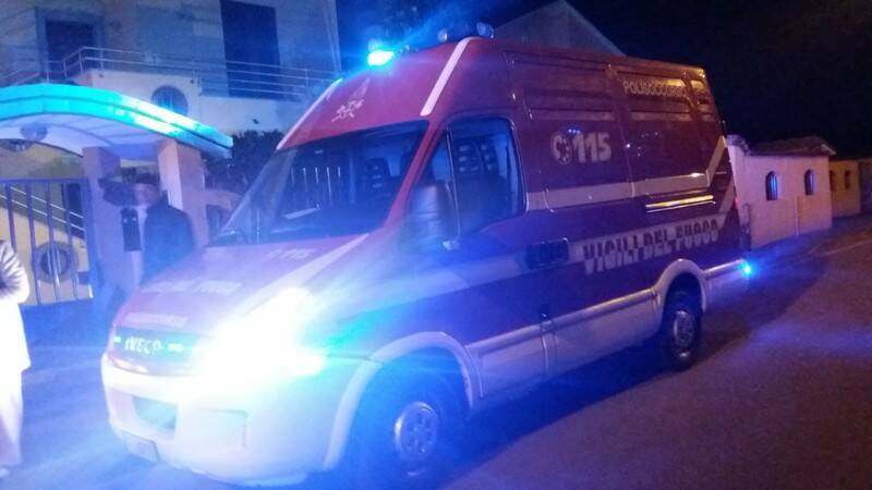 incendio nella notte a Parabiago  14 